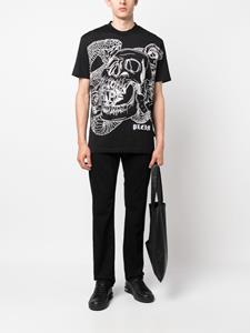 Philipp Plein T-shirt met print - Zwart