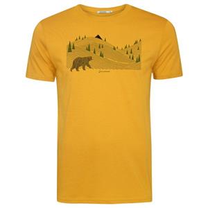 GreenBomb  Animal Bearland Guide Cotton - T-Shirts - T-shirt, oranje