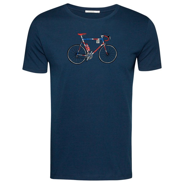 GreenBomb  Bike Jack Guide - T-Shirts - T-shirt, blauw
