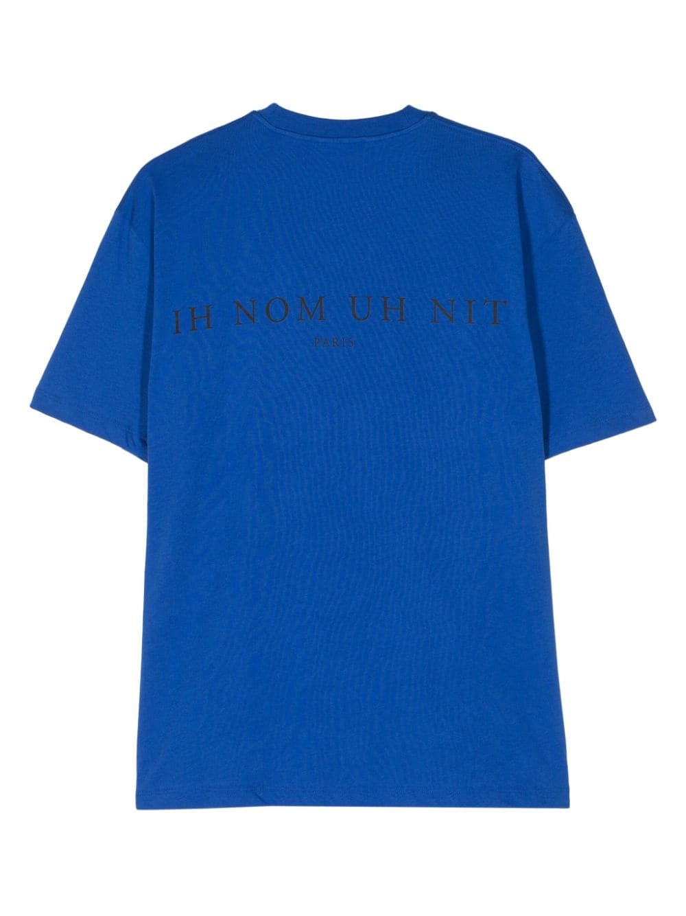 Ih Nom Uh Nit face-print T-shirt - Blauw