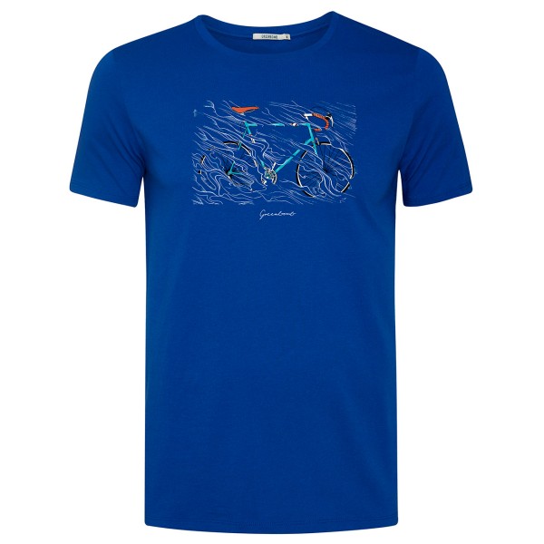 GreenBomb  Bike Storm Guide - T-Shirts - T-shirt, blauw