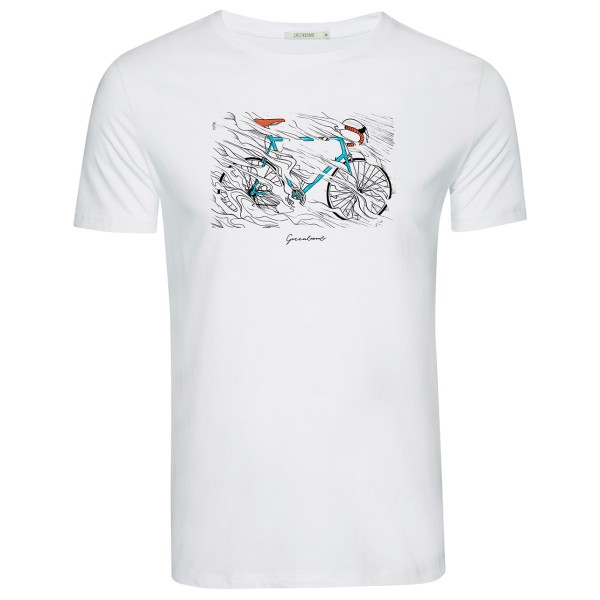 GreenBomb  Bike Storm Guide - T-Shirts - T-shirt, wit
