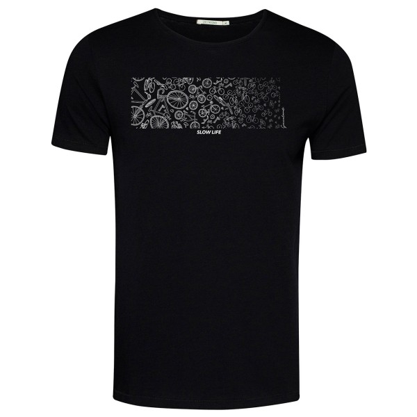 GreenBomb  Bike Slow Spice - T-Shirts - T-shirt, zwart