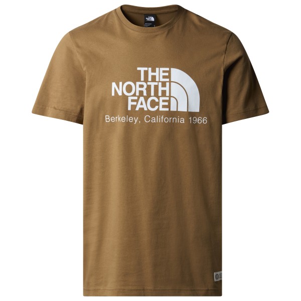 The North Face  Berkeley California S/S Tee In Scrap Mat - T-shirt, bruin