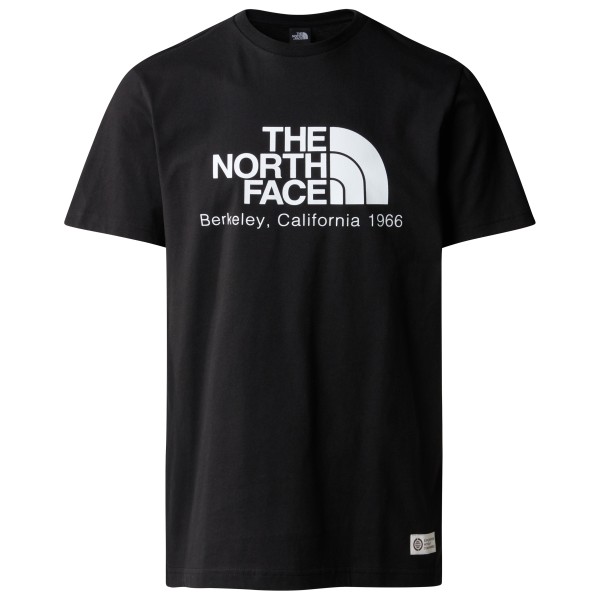 The North Face  Berkeley California S/S Tee In Scrap Mat - T-shirt, zwart