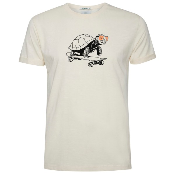 GreenBomb  Animal Turtle Roll On Roll - T-Shirts - T-shirt, beige