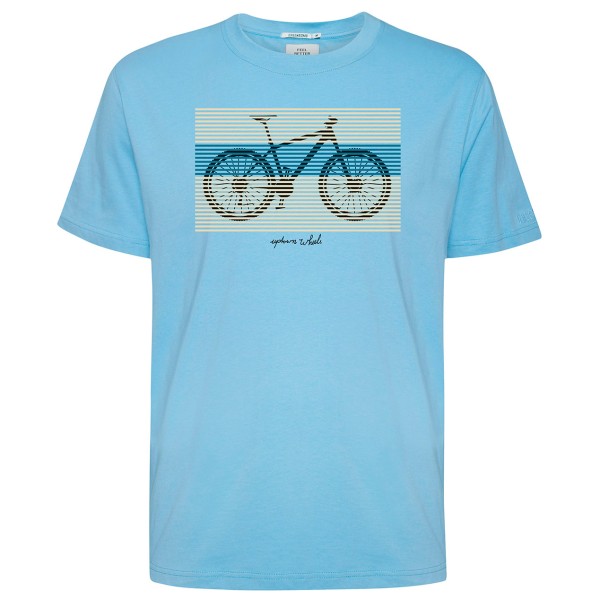 GreenBomb  Bike Urban Cycle Fusion - T-Shirts - T-shirt, blauw