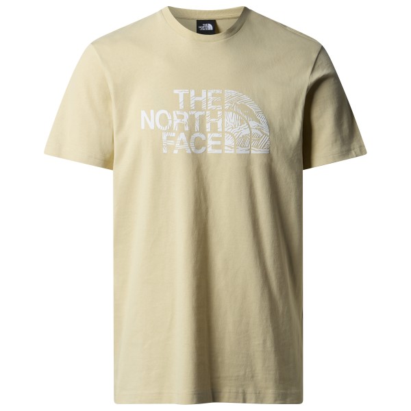 The North Face  S/S Woodcut Dome Tee - T-shirt, beige
