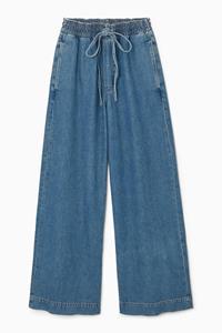 COS Fliessende Hose Aus Denim Mit Weitem Bein