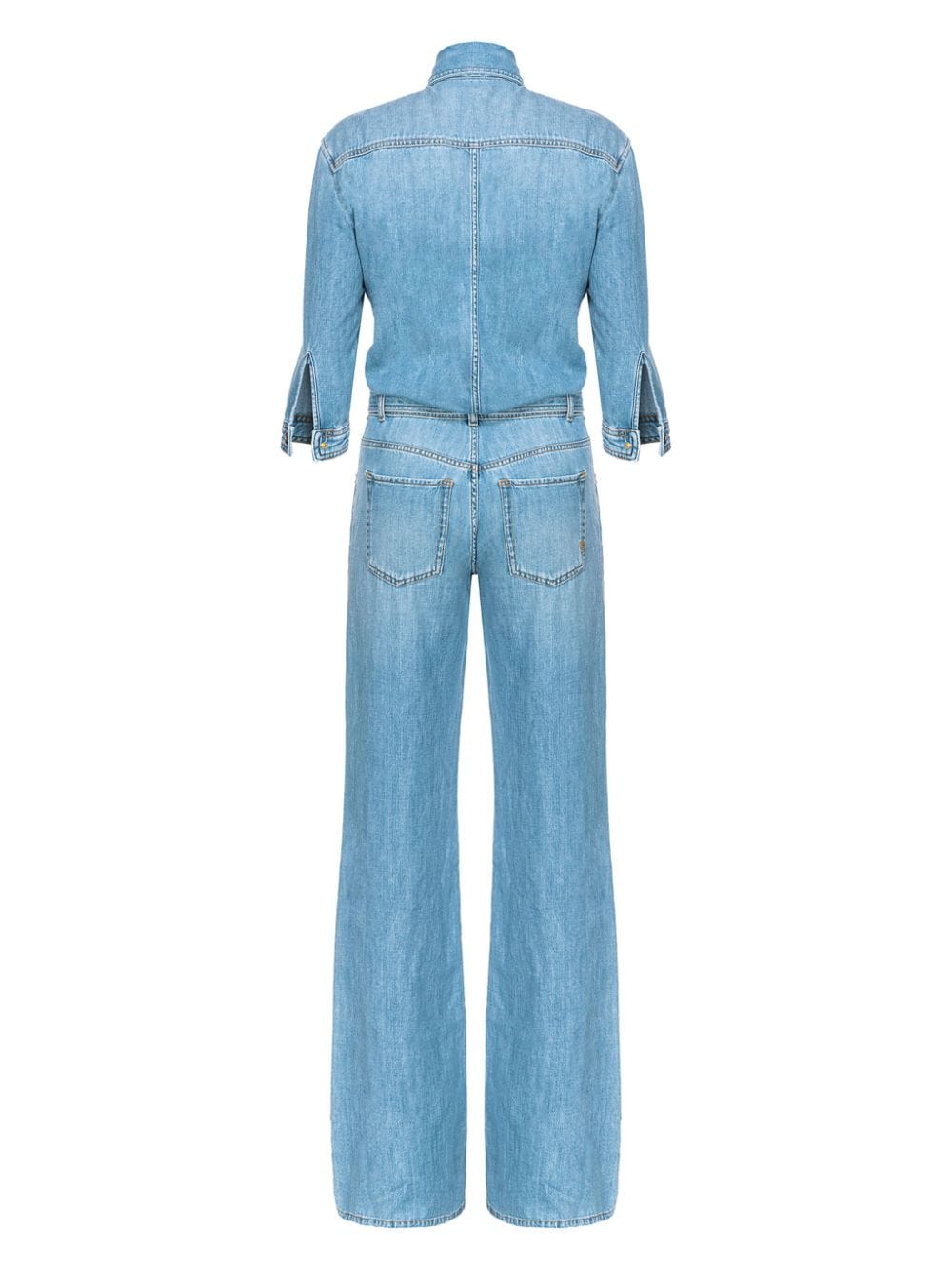 PINKO Jumpsuit met cropped mouwen - Blauw