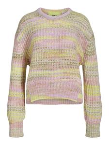 Jack & Jones Strickpullover JXSIMONE SPACE DYE CREW NECK KNIT S