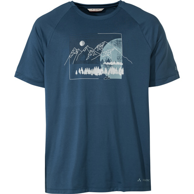 VAUDE T-Shirt Men's Gleann T-Shirt II (1-tlg) Grüner Knopf