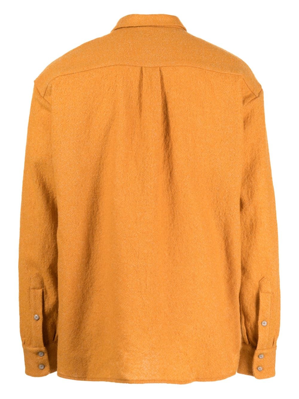 A Kind of Guise Overhemd van scheerwol - Oranje
