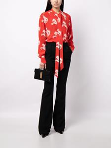 Stella McCartney Blouse met strik - Rood