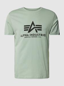 Alpha industries T-shirt met labelprint