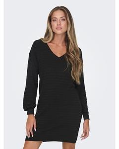 Only Gebreide jurk ONLCATA LS V-NECK DRESS CC KNT