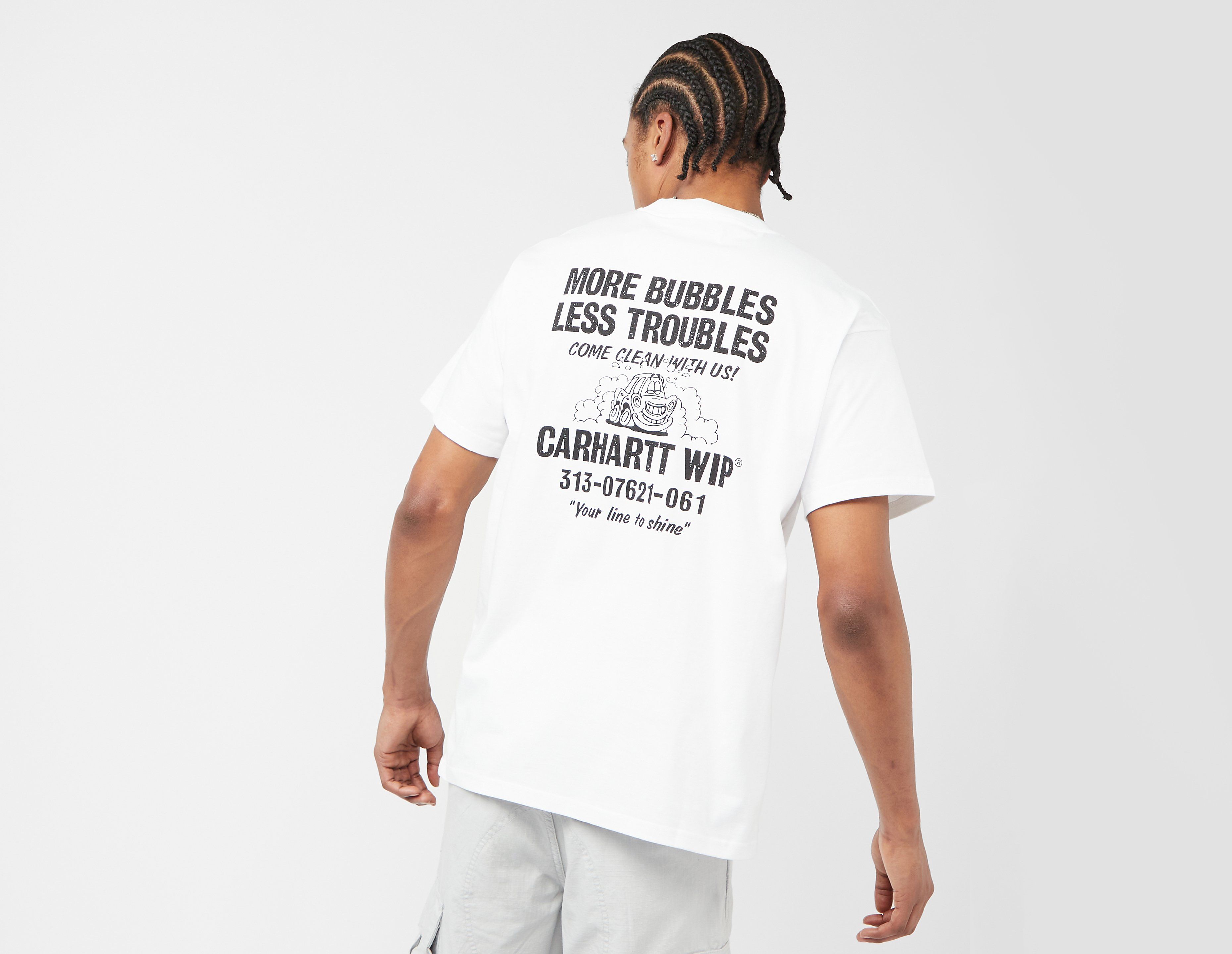 Carhartt WIP Less Troubles T-Shirt, White