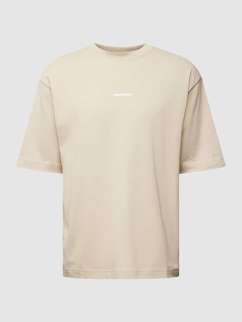 ARMEDANGELS Oversized T-shirt met labelprint, model 'AALOX'