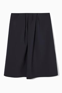 COS Bandeau-Minikleid Mit Falten