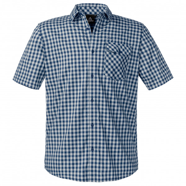Schöffel  Shirt Trattberg SH - Overhemd, grijs/blauw
