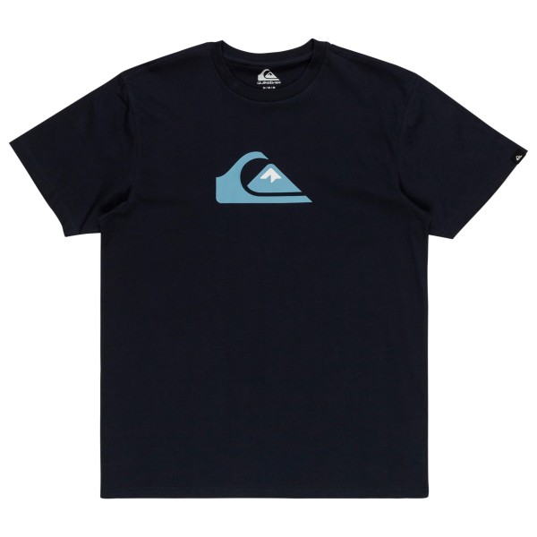 Quiksilver  Comp Logo S/S - T-shirt, blauw/zwart