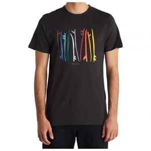 Dedicated  T-Shirt Stockholm Color Surfboards - T-shirt, zwart