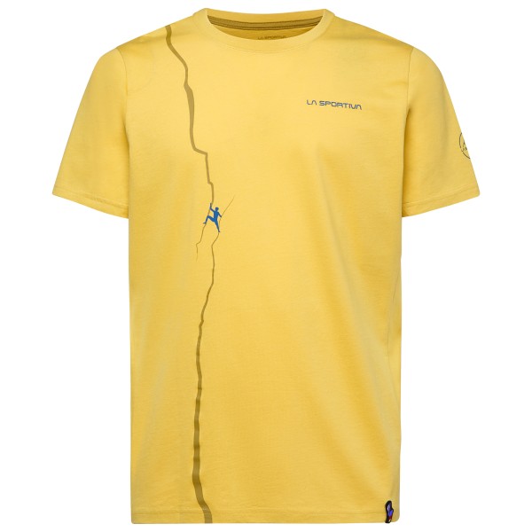 La sportiva  Route - T-shirt, geel