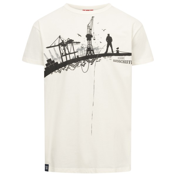 Derbe  S/S Hafenschiffer - T-shirt, wit