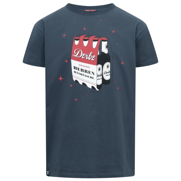 Derbe  S/S Herrenhandtasche Rot-Weiß - T-shirt, blauw