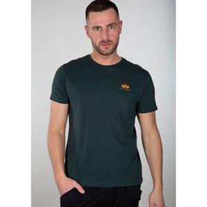 Alpha Industries Shirt met ronde hals BASIC T SMALL LOGO