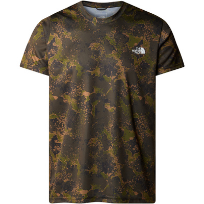 The North Face Heren Reaxion Amp Crew Print T-Shirt