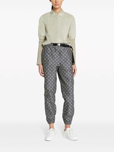 Tory Burch Broek met jacquard - Blauw