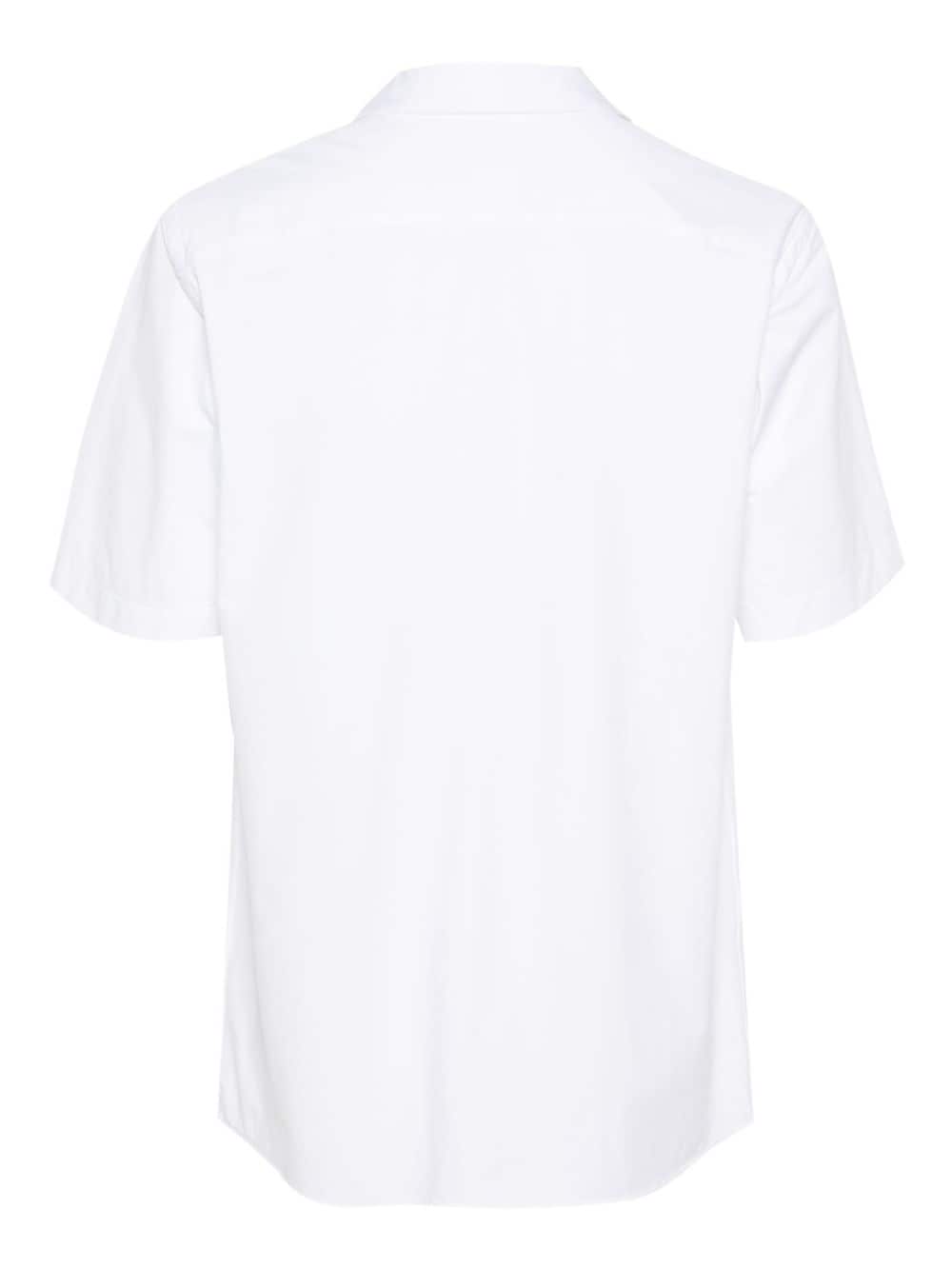 Xacus Overhemd met korte mouwen - Wit