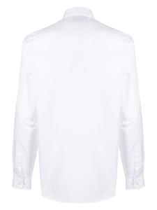 Lacoste Overhemd met logopatch - Wit