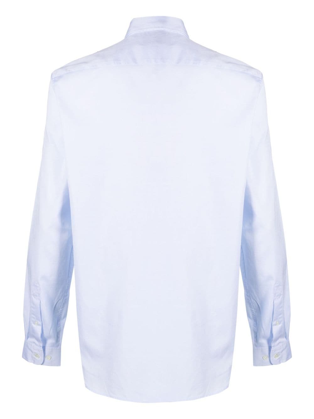 Lacoste Overhemd met logopatch - Blauw