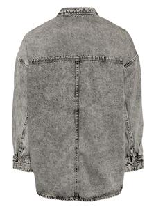 FIVE CM washed denim shirt - Grijs