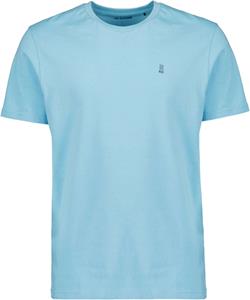 No Excess T-shirt korte mouw ronde hals basic aqua