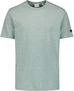 No Excess T-shirt korte mouw ronde hals met streep mint