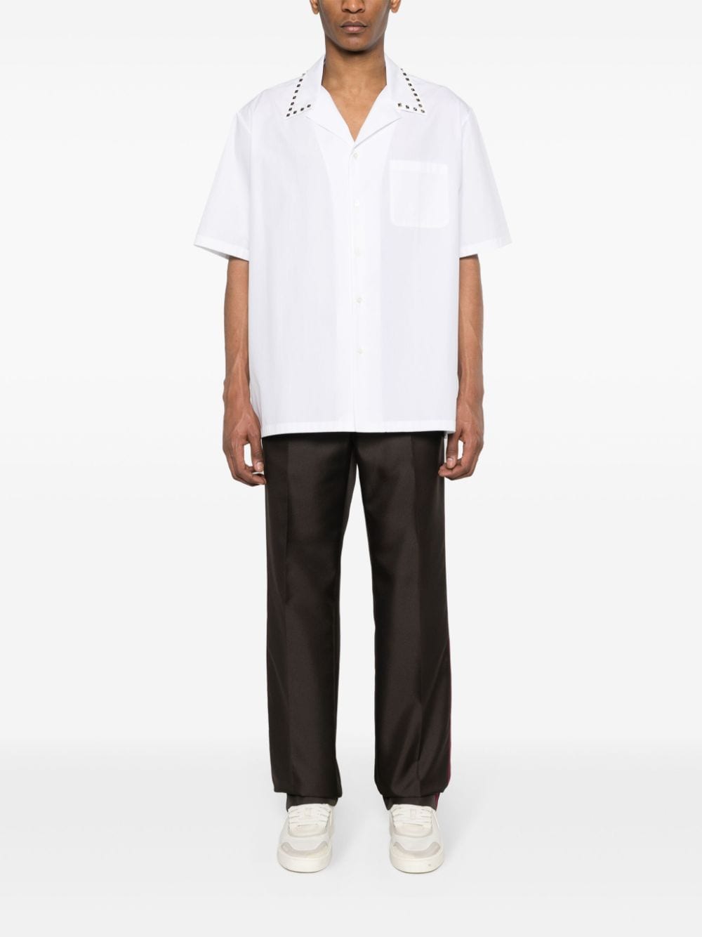 Valentino Garavani Shirt met korte mouwen - Wit