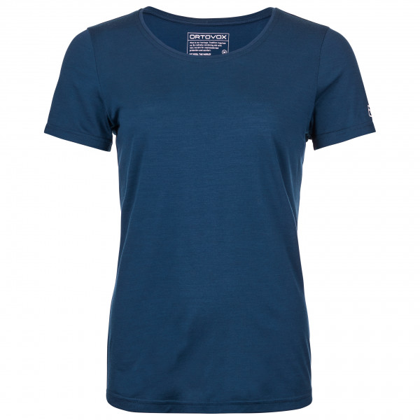 Ortovox  Women's 120 Cool Tec Clean T-Shirt - Merinoshirt, blauw