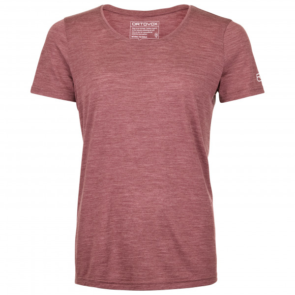 Ortovox  Women's 120 Cool Tec Clean T-Shirt - Merinoshirt, roze