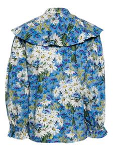 Batsheva x Laura Ashley Swansea blouse - Blauw