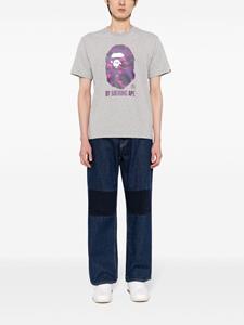 A BATHING APE T-shirt met logoprint - Grijs