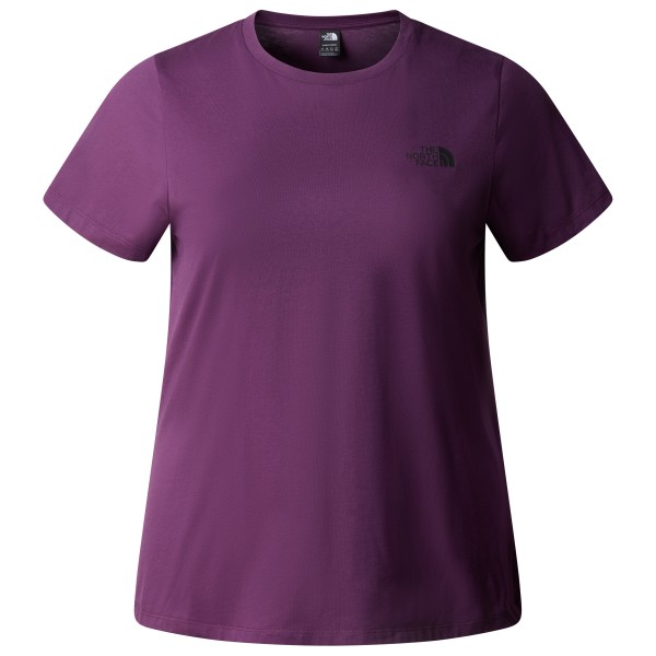 The North Face  Women's Plus S/S Simple Dome Tee - T-shirt, purper