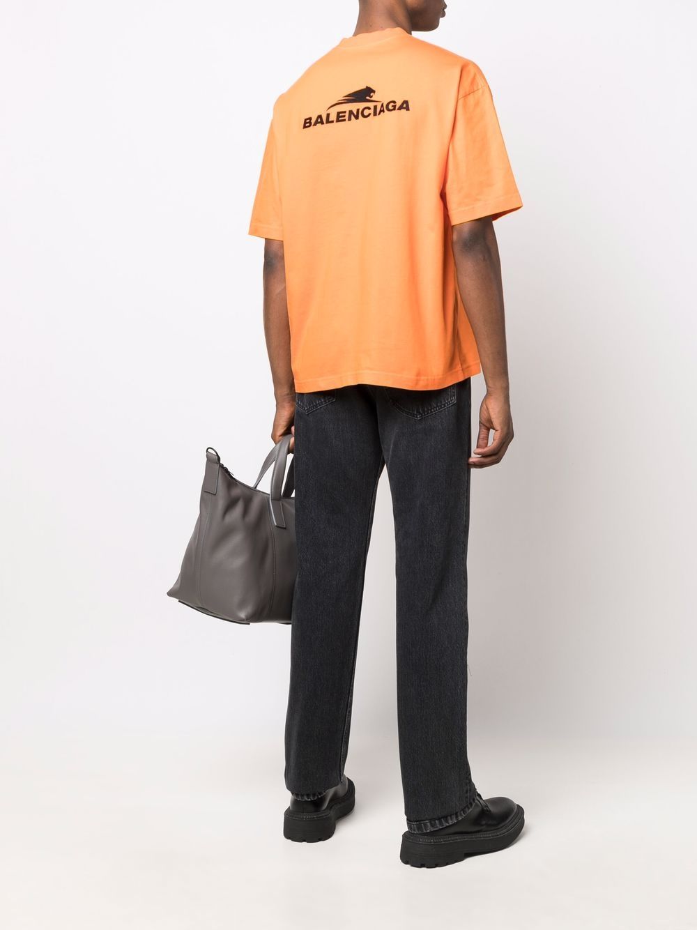 Balenciaga Oversized T-shirt - Oranje