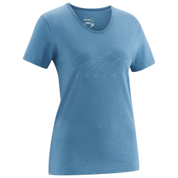 Edelrid  Women's Highball T-Shirt V - T-shirt, blauw