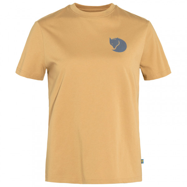 Fjällräven  Women's Fox Boxy Logo Tee - T-shirt, beige