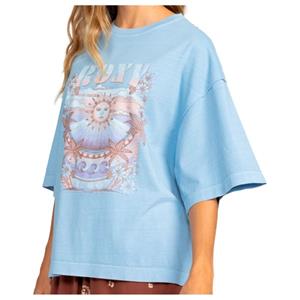 Roxy  Women's Sweet Shine A Boyfriend Fit - T-shirt, blauw