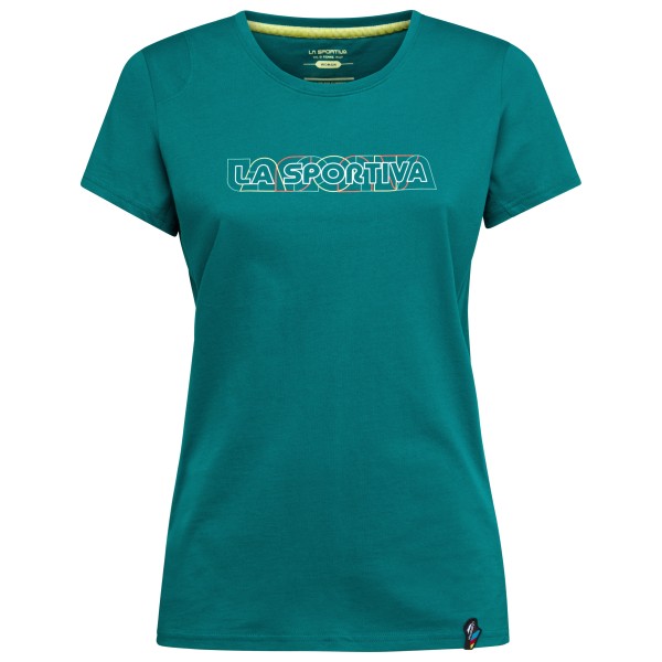 La sportiva  Women's Outline - T-shirt, turkoois