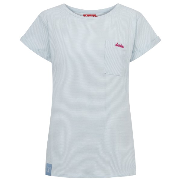 Derbe  Women's S/S Multistriped - T-shirt, grijs